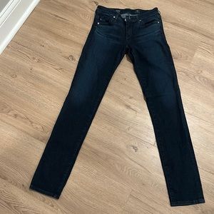 A & G cigarette leg dark denim size 25
